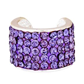 سحر سماعة الطبيب الكريستالية الساحرة - بنفسجي in Kuwait