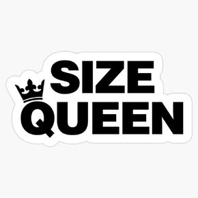 حجم المغناطيس الملكة أسفل مثلي الجنس الصبي المغناطيسي الفينيل ملصق مائي 5" in Kuwait