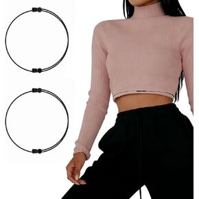 حزام ثنية للقميص، أربطة علوية قصيرة، حزام خصر مرن قابل للتعديل، أربطة مطاطية غير مرئية، رباط قصير للقمصان والسترات العلوية in Kuwait