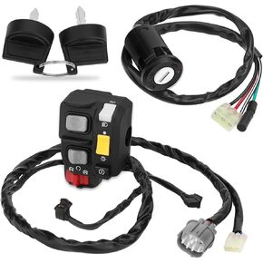 M MATI المقود ومفتاح التبديل لهوندا ريكون 250 ES TRX250TE 2007-2020 التحول الكهربائي 35140-HM8-B73 35140-HM8-B51 35100-HM8-000 in Kuwait