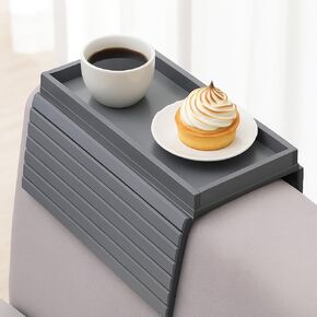 CHIMU Sofa Armrest Tray Table, Wooden Side Tray, Non-Slip in Saudi Arabia
