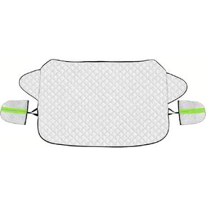Car Windshield Cover for Ice and Snow - Magnetic Car Windshield Snow Cover, 5-Layer Material Protection Windshield Snow Cover, Winter Frost Guard Car for Most Standard Cars, SUV in Saudi Arabia