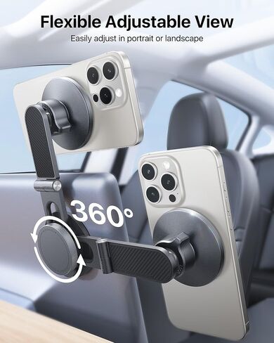andobil [2024 Upgraded] for Magsafe Car Mount [Never Blocking, 360° Rotation] Stable Phone Mount for Car Vent, Universal Cell Phone Holder Car for iPhone 15 14 13 Pro Max Samsung S24 S23 Ultra & All in Kuwait