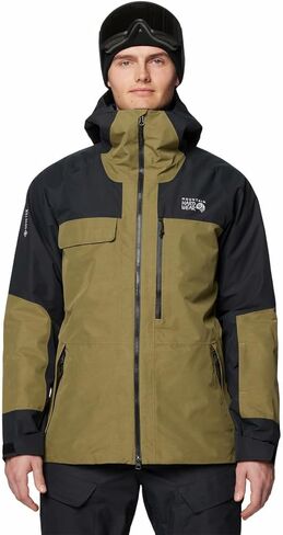 Mountain Hardwear، سترة Cloud Bank GORE-TEX - للرجال، Landslide/Black، M in Saudi Arabia