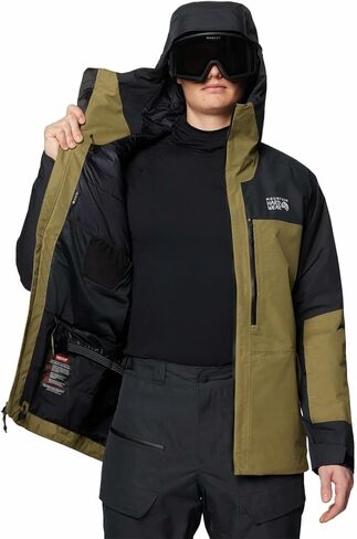 Mountain Hardwear، سترة Cloud Bank GORE-TEX - للرجال، Landslide/Black، M in Saudi Arabia