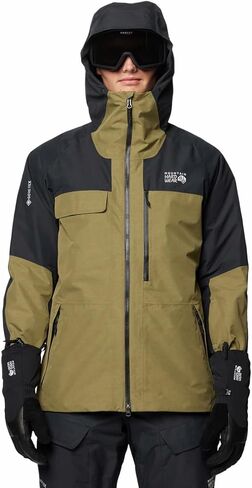 Mountain Hardwear، سترة Cloud Bank GORE-TEX - للرجال، Landslide/Black، M in Saudi Arabia