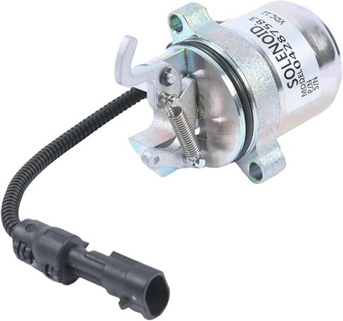 1 قطعة 04287583 الوقود اغلاق الملف اللولبي (2 دبابيس) 12 فولت للمحرك 1011 2011 F3L F3M TDC2011L4 وقف صمام الملف اللولبي in Kuwait