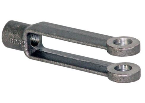 Buyers Products B27084a56zy Adj Yoke End 3/8inw/5/16-24 Tap Zn YEL in Saudi Arabia