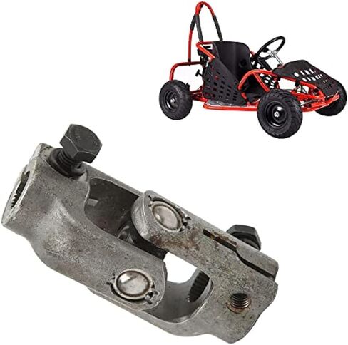 مفصل توجيه عالمي 30T 14 مم من سبائك الصلب وصلة توصيل مفصل التوجيه شديدة التحمل متوافقة مع Go Karts ATVs UTVs in Kuwait