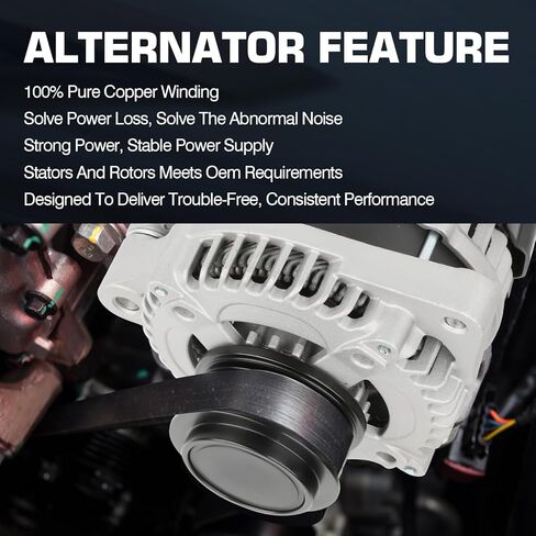 11151,31100-RDJ-A01 130Amp Alternator for Acura MDX 2005-2009,for Acura TL/RL 2005-2008,for Honda Ridgeline 2006-2008,for Honda Pilot 2005-2008,for Honda Odyssey 2005-2007 11099,31100-RGL-A01 in Kuwait