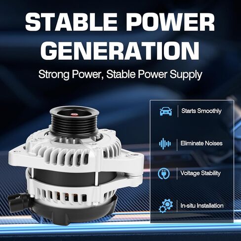 11151,31100-RDJ-A01 130Amp Alternator for Acura MDX 2005-2009,for Acura TL/RL 2005-2008,for Honda Ridgeline 2006-2008,for Honda Pilot 2005-2008,for Honda Odyssey 2005-2007 11099,31100-RGL-A01 in Kuwait