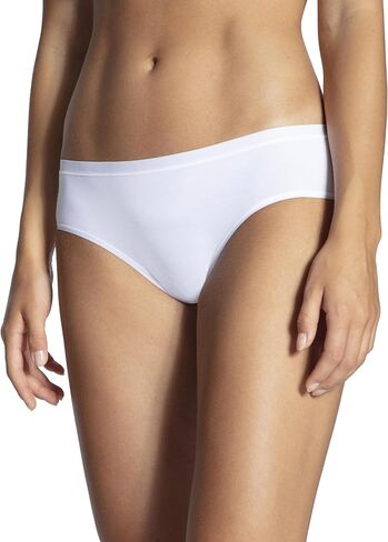 Calida Women's Natural Comfort Brief | 92% Supima Cotton 8% Elastane | Classic Cut | Ultra-Flat Seams | OEKO-TEX Certified in Saudi Arabia