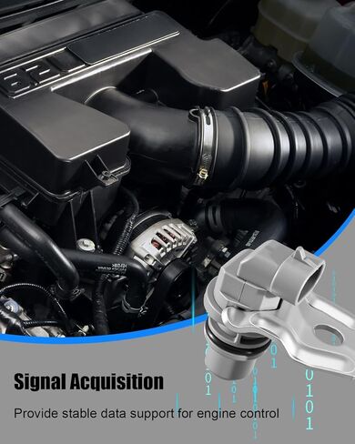 مستشعرات موضع عمود الحدبات مع سرج سلك موصل متوافق مع Ford F-250 F-350 F-450 F-550 E-350 E-450 Econoline Super Duty Excursion 7.3L Powerstroke Diesel استبدال F7TZ-12K073-B F7TZ12K073B in Kuwait