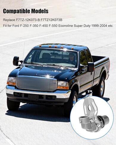 مستشعرات موضع عمود الحدبات مع سرج سلك موصل متوافق مع Ford F-250 F-350 F-450 F-550 E-350 E-450 Econoline Super Duty Excursion 7.3L Powerstroke Diesel استبدال F7TZ-12K073-B F7TZ12K073B in Kuwait
