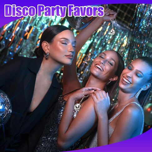 craftshou 60 جهاز كمبيوتر شخصي صغير مرآة ديسكو الكرة المفاتيح الفضة 70s ديسكو الكرة كيرينغ السائبة 1.18 بوصه و 0.79 بوصه ل ديسكو حزب اللوازم عيد الهالوين عيد الميلاد تفضل الملحقات الديكور in Kuwait