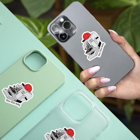 3 Pcs Slice Baby Histology Stickers – Funny Science Quote Decals for Lab Enthusiasts, Histology Students – Gifts for People Who Love Science – for Laptop, Water Bottle, Tumbler – 3"x3" in Saudi Arabia