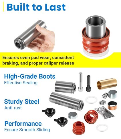 طقم دبوس دليل الفرجار لـ Bendix ADB22X، استبدل OEM 091.559 100.A1369.10 803114 BW803114 745803114 S291529 in Kuwait