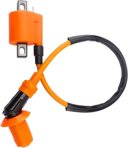 Ignition Coil Compatible with ATC110 ATC125M ATC185 ATC185S ATC200 ATC200E ATC200ES ATC200M ATC200S ATC250 ATC250R FL250 NH80MD NU50 NU50M NX50M XL200R XL250R XL500R XR200R XR250R XR500R 1985 in Saudi Arabia