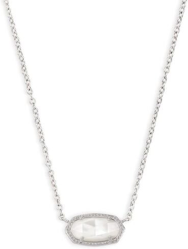 Kendra Scott Elisa Pendant Necklace, Dark Lavender Lab Grown Opal, 14k Gold-Plated Brass, Fashion Jewelry for Women in Saudi Arabia