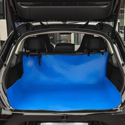 SUV Cargo Liner for Dogs, Waterproof & Non-Slip Car Trunk Mat, Anti-Scratch Auto Rear Bumper Protector Guard Pet Barrier Cover, Universal for Sedan, SUV (Blacks) in Saudi Arabia