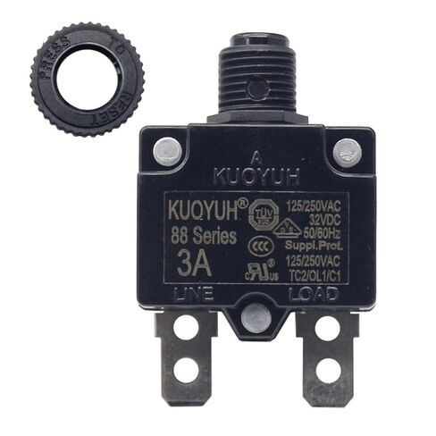 قاطع الدائرة KUOYUH 88 سلسلة 125/250VAC 50/60 هرتز (18-30 أمبير) (1قطعة) (20 أمبير) in Kuwait