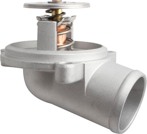 BOXI 902-5175 Engine Coolant Thermostat Housing Assembly Fits for Mercedes-Benz C230 2002 Kompressor Coupe 2-Door L4 2.3L / Replaces ‎944189 1112001715 in Saudi Arabia