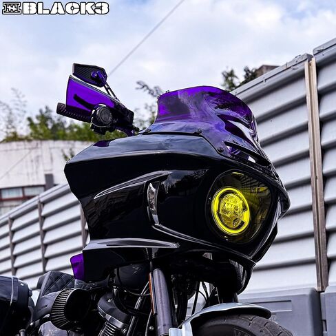 Carbon Fiber Performance Style Motorcycle Mirrors, Universal Rear View Mirrors Compatible with Harley Sportster Road King Street Electra Glide Road Glide Dyna Softail Indian in Saudi Arabia