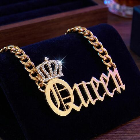 مجموعة مجوهرات التسعينيات للنساء - 3 قطع، قلادة مميزة من التسعينيات وأقراط من الخيزران لأزياء حفلات الهيب هوب النسائية in Kuwait