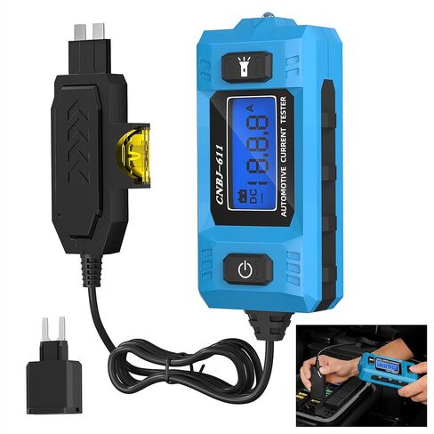 Automotive Circuit Fault Probe Tester, 48V 20A Portable High-Precision Car Circuit Probe Tester Current Fault Probe for Blade Fuses, Fuse Fault Diagnosis for Cars, Trucks, SUVs in Kuwait