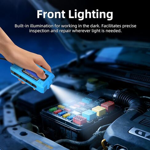 Automotive Circuit Fault Probe Tester, 48V 20A Portable High-Precision Car Circuit Probe Tester Current Fault Probe for Blade Fuses, Fuse Fault Diagnosis for Cars, Trucks, SUVs in Kuwait