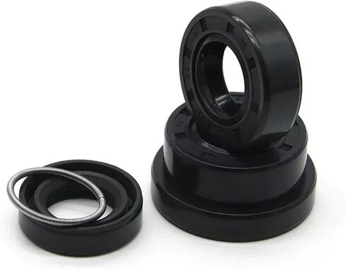 ID 16mm TC NBR Skeleton Oil Seal OD 22mm ~ 36mm 4/5/7/8/10mm Nitrile Rubber Double Lip Oil Rotating Shaft Gaskets(10 pieces,16x24x7mm) in Kuwait