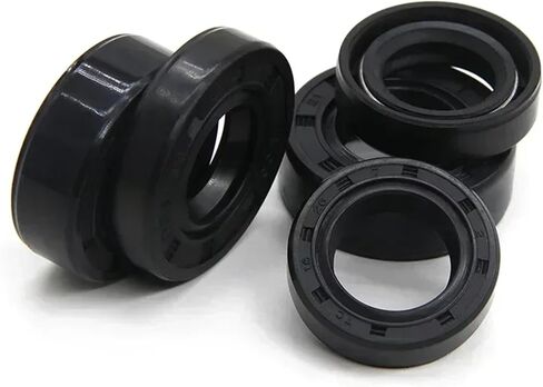 ID 16mm TC NBR Skeleton Oil Seal OD 22mm ~ 36mm 4/5/7/8/10mm Nitrile Rubber Double Lip Oil Rotating Shaft Gaskets(10 pieces,16x24x7mm) in Kuwait