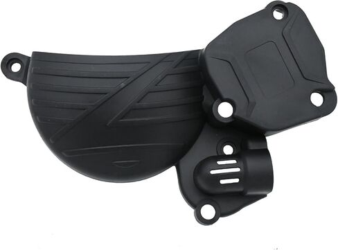 Motorcycle Plastic Clutch Guard Ignition Protector Water Pump Cover For KEWS K18 for YAMAHA DT230 distintivo(Black Set) in Saudi Arabia