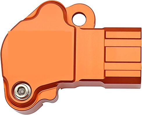 CNC Motocross TPS Sensor Guard Cover Protector For Husqvarna TE250i TE300i TE150i TX300i 2020-2022 distintivo(Orange) in Saudi Arabia
