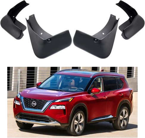 واقي الطين للسيارة، واقي الطين، واقي الرذاذ متوافق مع 2021 2022 2023 2024 Nissan Rogue in Saudi Arabia