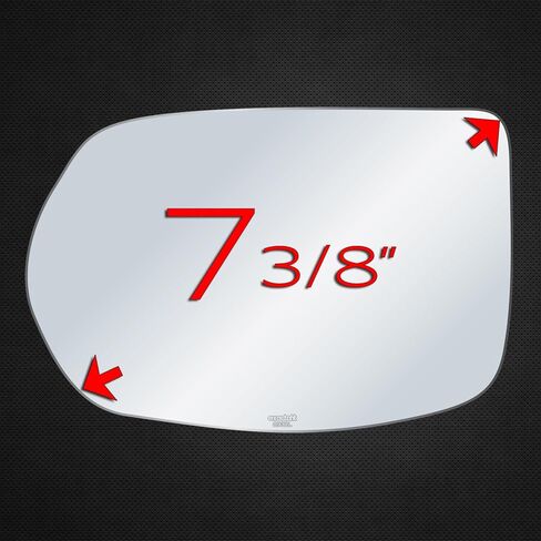 Driver Side Mirror Glass Replacement For 2007 2008 2009 2010 2011 Honda CRV CR-V Drivers Left Door Flat Mirrors Adhesives exactafit 8932L in Saudi Arabia