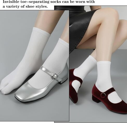 3 Pairs Tabi Socks Split Toe Socks Japanese Tabi Flip Flops Sandal Socks Cotton Blend Mens Womens Sock Japanese Toes Separated Sock in Saudi Arabia