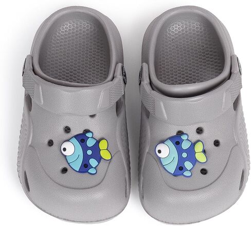 Casazoe Toddler Boys Girls Cute Garden Clogs Kids Slip On Water Shoes EVA Lightweight Summer Slipper Slides Baby Comfort Sandals Children Outdoor Shower Beach Pool Play Shoes in Saudi Arabia