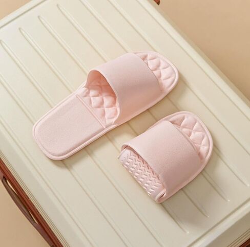 Folding Travel EVA Slippers for Women Portable Home Travel Anti-slip Swimming Bathroom Slippers in Saudi Arabia