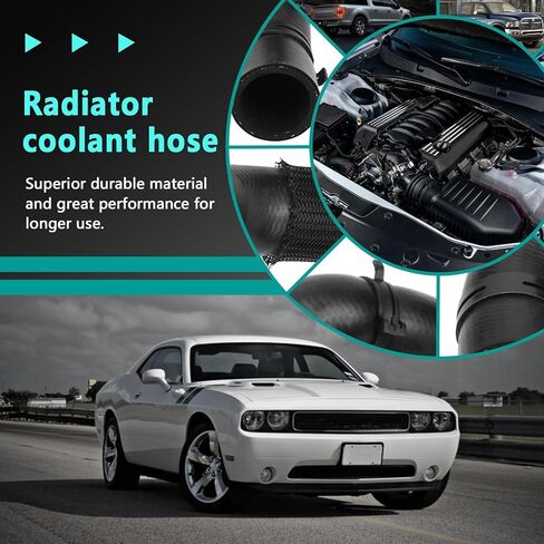 Radiator Upper Hose fits Charger Challenger 5.7L 6.4L 2011-2020 Replace 55111285AE, 55111285AB, 55111285AC, 55111285AD in Saudi Arabia