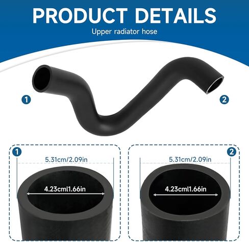 استبدال خرطوم الرادياتير العلوي KM4351 لشاحنة 1999-2003 F550 F350 F250 F450 Excursion 22433 F81Z-8260-CA in Kuwait