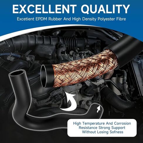 استبدال خرطوم الرادياتير العلوي KM4351 لشاحنة 1999-2003 F550 F350 F250 F450 Excursion 22433 F81Z-8260-CA in Kuwait