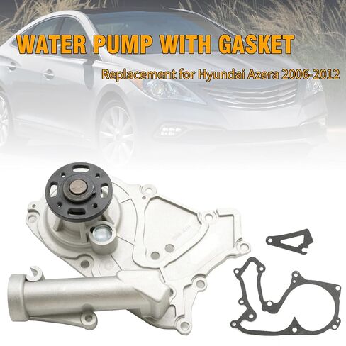 25100-3C120 Water Pump With Gaskets, Replacement for Hyundai Azera Entourage Genesis Sonata 2006-2012, Replacement for Kia Amanti Borrego Sedona Sorento 2006-2012 in Saudi Arabia