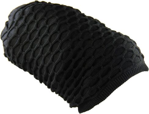 Rasta World Dreadlocks Long Knit 100% Cotton Beanie/Visor in Saudi Arabia