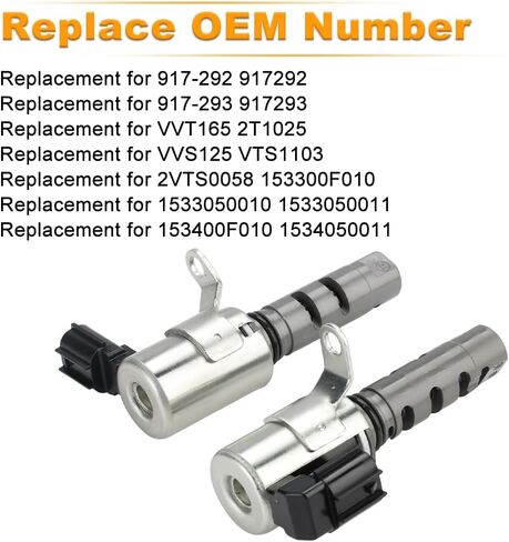 2PCS Engine Variable Valve Timing VVT Solenoid Intake Exhaust Replacement for 917292 917293 Compatible with Toyota 4Runner Tundra Lexus GS400 GS430 GX470 LS400 LS430 LX470 SC400 SC430 in Kuwait