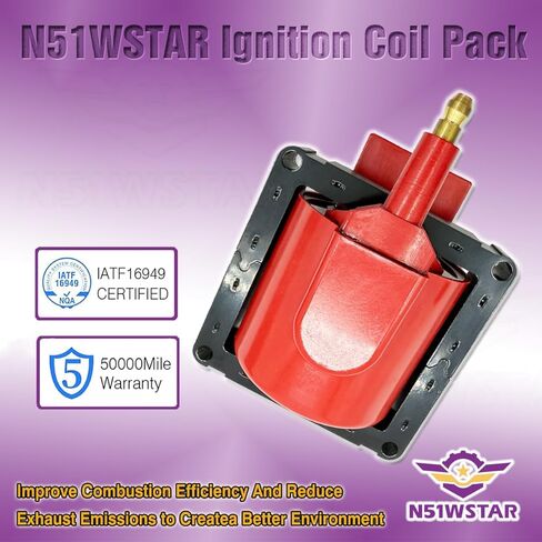 مجموعة ملف إشعال عالية الأداء مكونة من قطعة واحدة متوافقة مع Ford F-150 F-250 F-350 Ranger Taurus Mustang Lincoln Town Car Mercury Sable Cougar 7.5 5.8 5.0 3.8 قارب محرك خارجي in Saudi Arabia