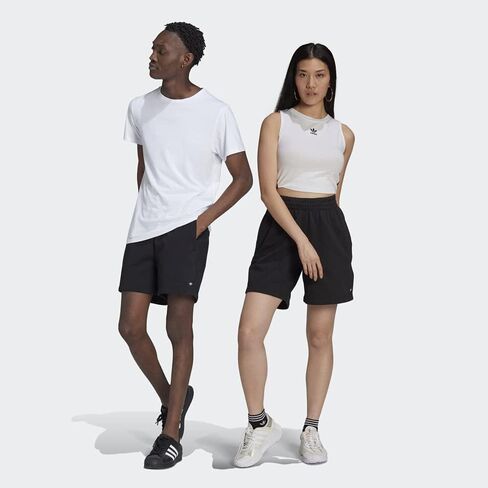 ADIDAS Originals Men's Adicolor Premium French Terry Shorts, Black, XL in Saudi Arabia
