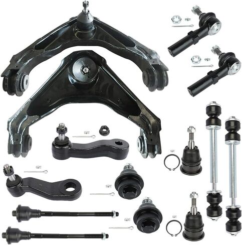 DRIVESTAR 6PC Front Lower Upper Control Arms w/Ball Joints, replacement for 2007 2008 2009 2010 2011 2012 for Ford Fusion Lincoln MKZ Mercury Milan in Saudi Arabia