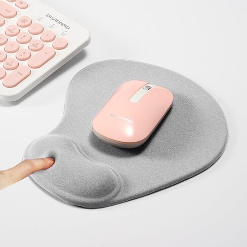 Mouse Pad, Mousepad with Gel Wrist Support, Comfortable Ergonomic Mouse Pads with Non-Slip PU Base for Office and Home Laptop, Computer in Saudi Arabia