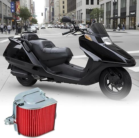Air Filter Intake Cleaner Compatible with Honda Helix CN250 1986-2007 Replace 17214-KS4-000, 17214-KS4-010 Motorcycle Replacement Parts in Saudi Arabia